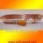 Airplane buckle gold belt
