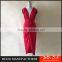 MGOO New Design Fast Selling OEM Sexy Deep V bodycon Night Party Bandage Dress Red Belted Evening Dress Z271