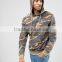 High Quality Oil Green Camo Hoodie with Drop Shouler Regular Fit Men's Full Sublimation Printed Pullover Hoodie