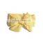 Black gingham bow knot headband for baby hair accessories cute design