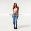 UK Skinny Ladies Jeans Top Design