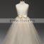 Children girl sleeveless dress embroidered princess lace  wedding dress
