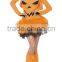 Halloween adult women pumpkin costume devil lady costume