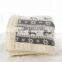 Christmas Printed Micro Mink and Solid Sherpa Baby Blanket