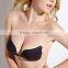 1/2 Cup Silicone & Spandex Wire Free & Push Up Invisible Bra