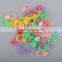 80PCS Mixed Color Corchet Sewing Knitting Ring/Stitch closed Maker