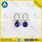 Manufacturer directly supply metal collar extenders in individual package with different colors of diamond studded