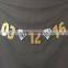 BEST DAY EVER Gold Glitter Paper Custom Party Banner For Wedding Birthday Decor engagement party