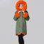 Fashion Soft Fur Lined good quality Winter fox Fur Parka