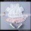 Wholesale Children Off Shoulder Full Blouse Design Solid Color Shirts Baby Girls New Style Lace Shirt