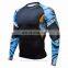 OEM is Available Printed Long-sleeved Men's Sports Compression Wear