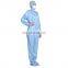 Three Piece Full Female Body Anti-static Chemical Suit