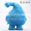 Lovely blue water-drop plush enterprise mascot toy