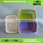 Hot! Large Capacity Mulipurpose Portable Colorful Rectangular Plastic Net Basket For Daily Use