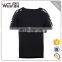 OEM Customized Ladies Short Sleeve Lace Wholesale T Shirts