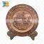 America custom cheap tourist souvenir metal plate