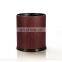 Best Price Leather Waste Bin Hotel Room, Mini Garbage Can