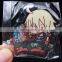 Transparent engraved acrylic badge with cartoon printed