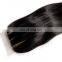 Qingdao hair factory Hot selling top brazilian hair lace closure with baby hair