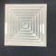 aluminum 4-way square ceiling air diffuser