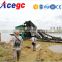 2018 Africa popular New Bucket Chain Gold Dredger with generate set for sale