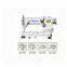 Single needle lockstitch sewing machine with edge-trimmer
