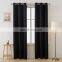 Ready made curtains eyelets curtain blackout , classic home textile blackout