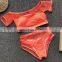2019 summer Swimming Suit Women Ruffle Swimwear Push Up Swimsuit 4pc set