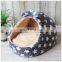 Cute Pet Bed and Cat Cave with Creative Shape Warming Bed Soft Plush Pet bed for Indoor Cats or Small Dogs