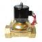 KLQD Brass 2W500-50 Long Time Working DC24V~AC220V 2 Inch Water Solenoid Valve With Energy Saving Coil