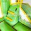 Inflatable Lion Jungle Bouncy Castle Commercial Combo Bounce House With Slide
