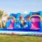 Ocean Theme Inflatable Water Slide Inflatable Backyard Water Slide With Pool for Kids