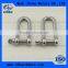 Alibaba express stainless steel standard d shackle type