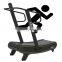 new design manual gym machine adjustable mechanical curved treadmill gym exercise equipment eco-friendly running machine