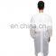 Level 2 level 3  White Waterproof Disposable PP Isolation Gown Apron with PE/TPU Coating