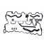Free Shipping!Valve Cover Gasket & Crankcase Breather Hose Set For Mercedes CLK320,E320 CL500