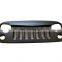 Black ABS Front Grille Car Grill For Jeep Wrangler JK