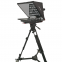 Factory supply professional TV broadcast studio 21 inch high-end teleprompter with embedded host