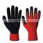 Нейлоновые вязаные песчаные нитриловые перчатки Guantes de Trabajo Guantes de Seguridad Guantes de Nitrilo Arenoso