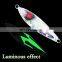 Fishing lure  saltwater 150g flat fall  jig pesca  lead jigging lure