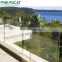Modern Commercial Good Vision Plexiglass Balcony Railing U Channel Frameless Glass Balustrade
