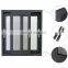 Double glazed glass aluminum sliding windows with mosquito net or blinds