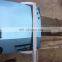 R1200 2mm 230*300mm 305*407mm  blue coating convex mirror glass for car