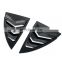 Rear Car Side Window Louvers Vent Cover Trim Decorative For Tesla Model Y