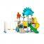 hotsale Popular Outdoor preschool garden Entertainment Equipment kids outdoor playground equipment commercial playground