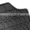 2022 Car Accessories Black Waterproof Heavy Duty Rubber Floor Mats Car Mat 3 Piece For Jeep Wrangler JK 07-14 4 Door