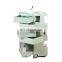 Super Popular 4 Tier Adjustable Rolling Storage Cart With Drawers
