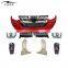 High quality upgrade body kit for 2021 D-Max Low facelift to High body kit