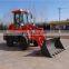 construction equipment 1.6 ton mini wheel underground loader, front end  shovel loader with attachments