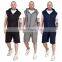 Wholesale Price Sleeve less Running jogging Track suit Men Sleeve less Training suits